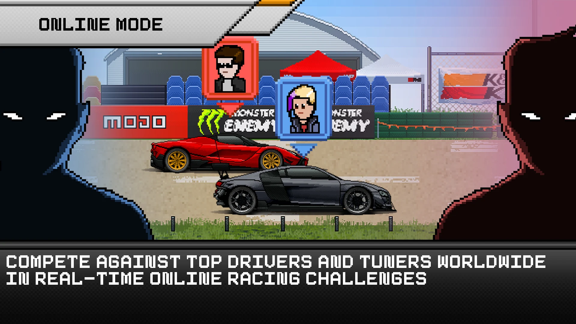 Pixel X Racer: Drag Racing screenshot