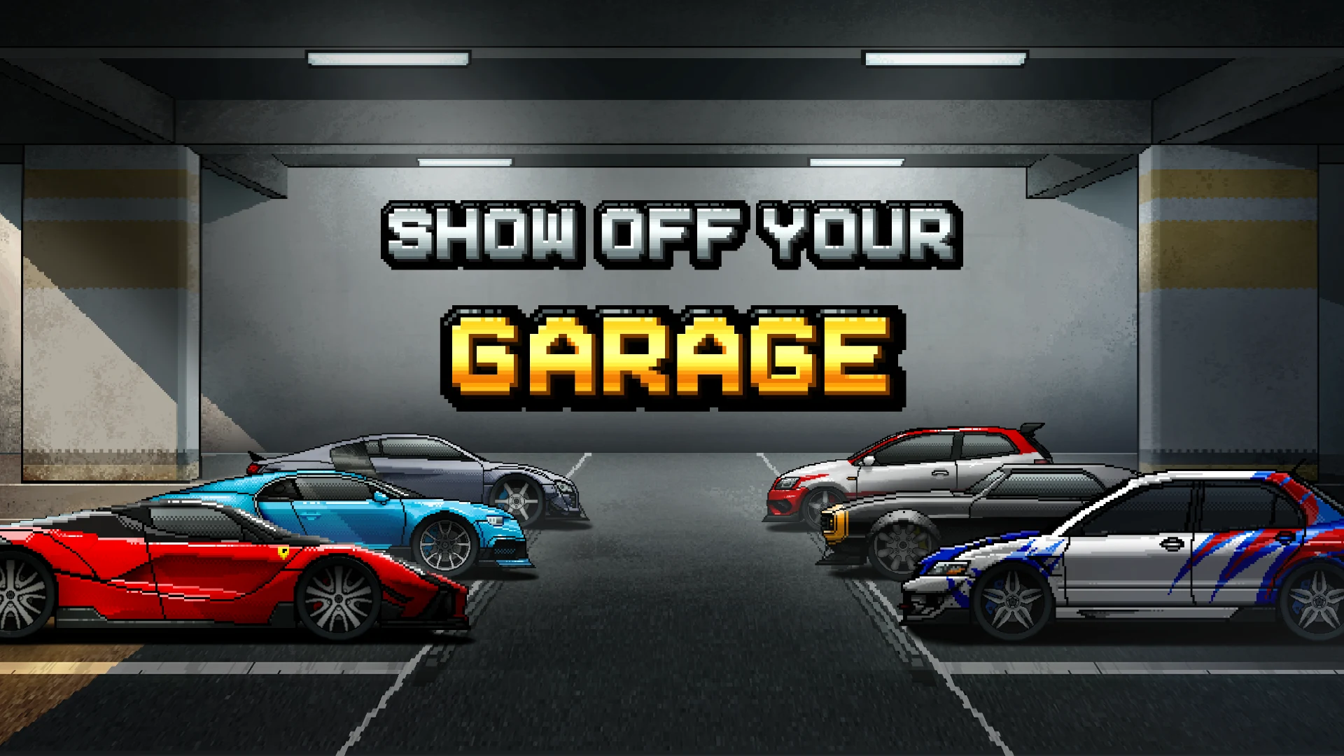 Pixel X Racer: Drag Racing screenshot