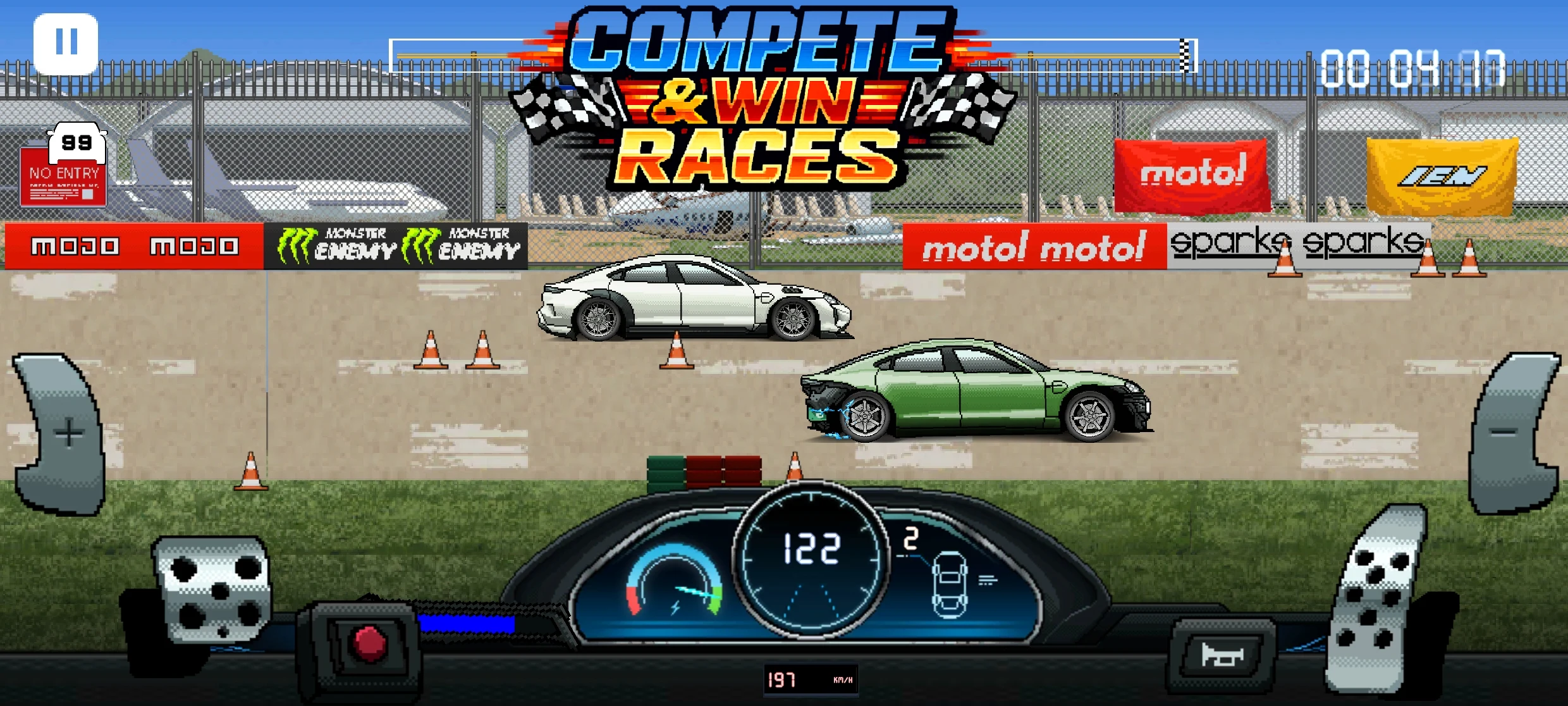 Pixel X Racer: Drag Racing screenshot