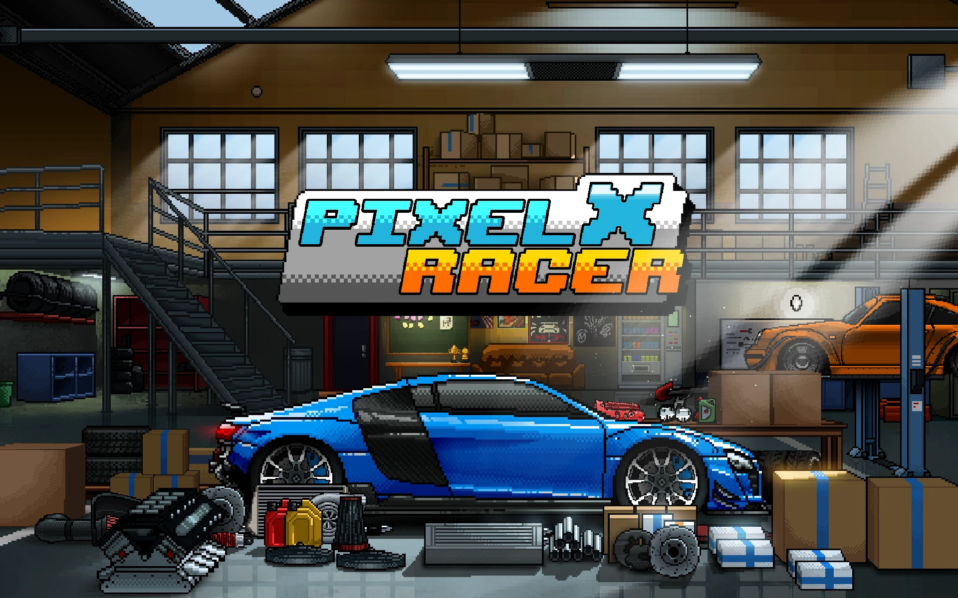 Pixel X Racer: Drag Racing screenshot